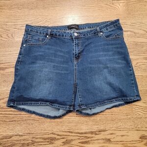 Denim Blue Women's Shorts